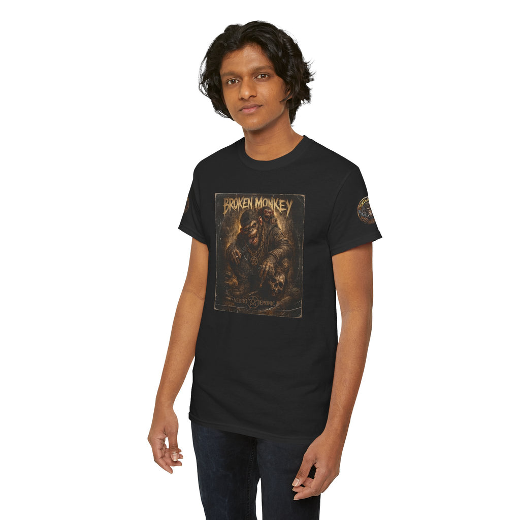 BROKEN MONKEY Vintage Heavyweight - Drum & Bass T-Shirt