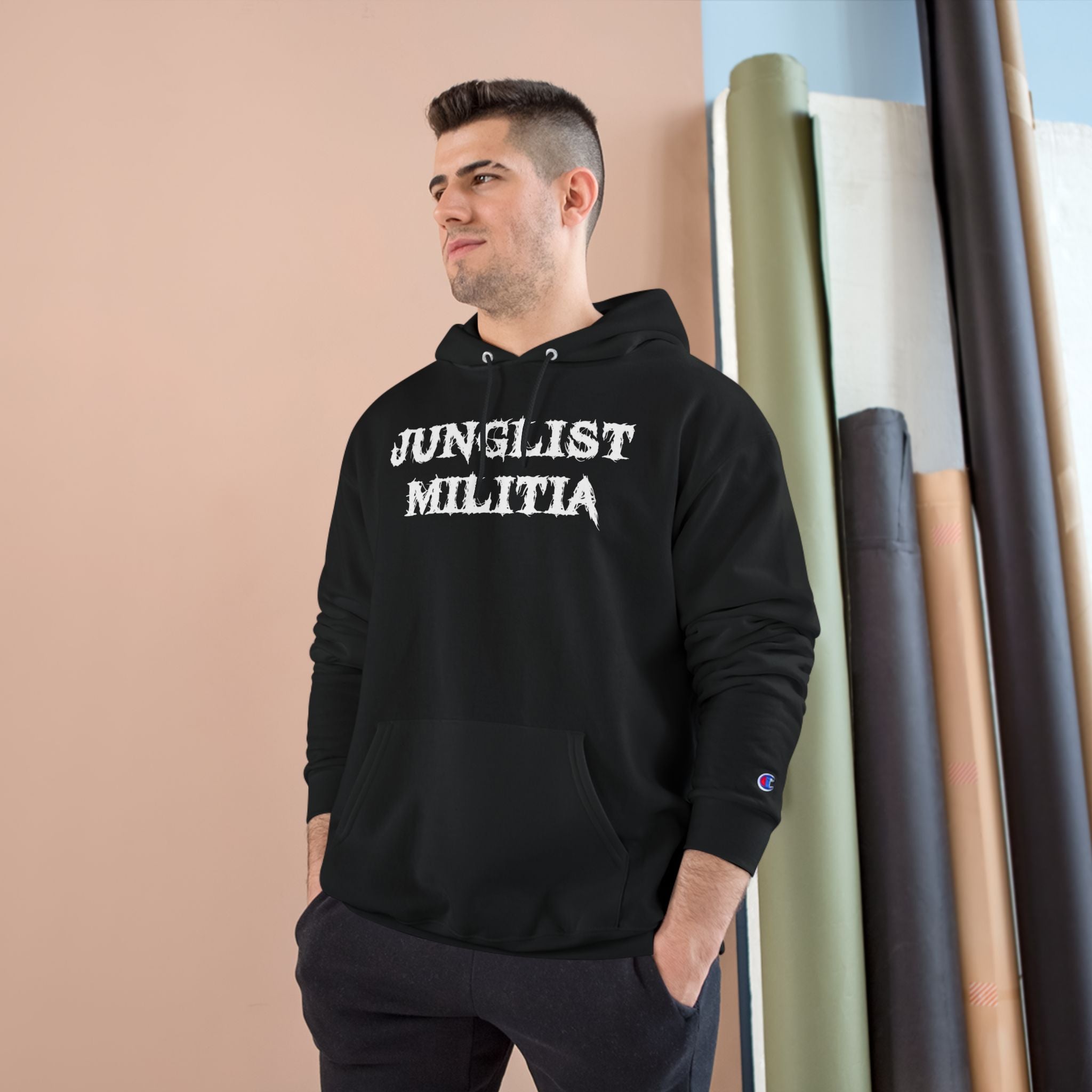 Champion Hoodie- JUNGLIST MILITIA