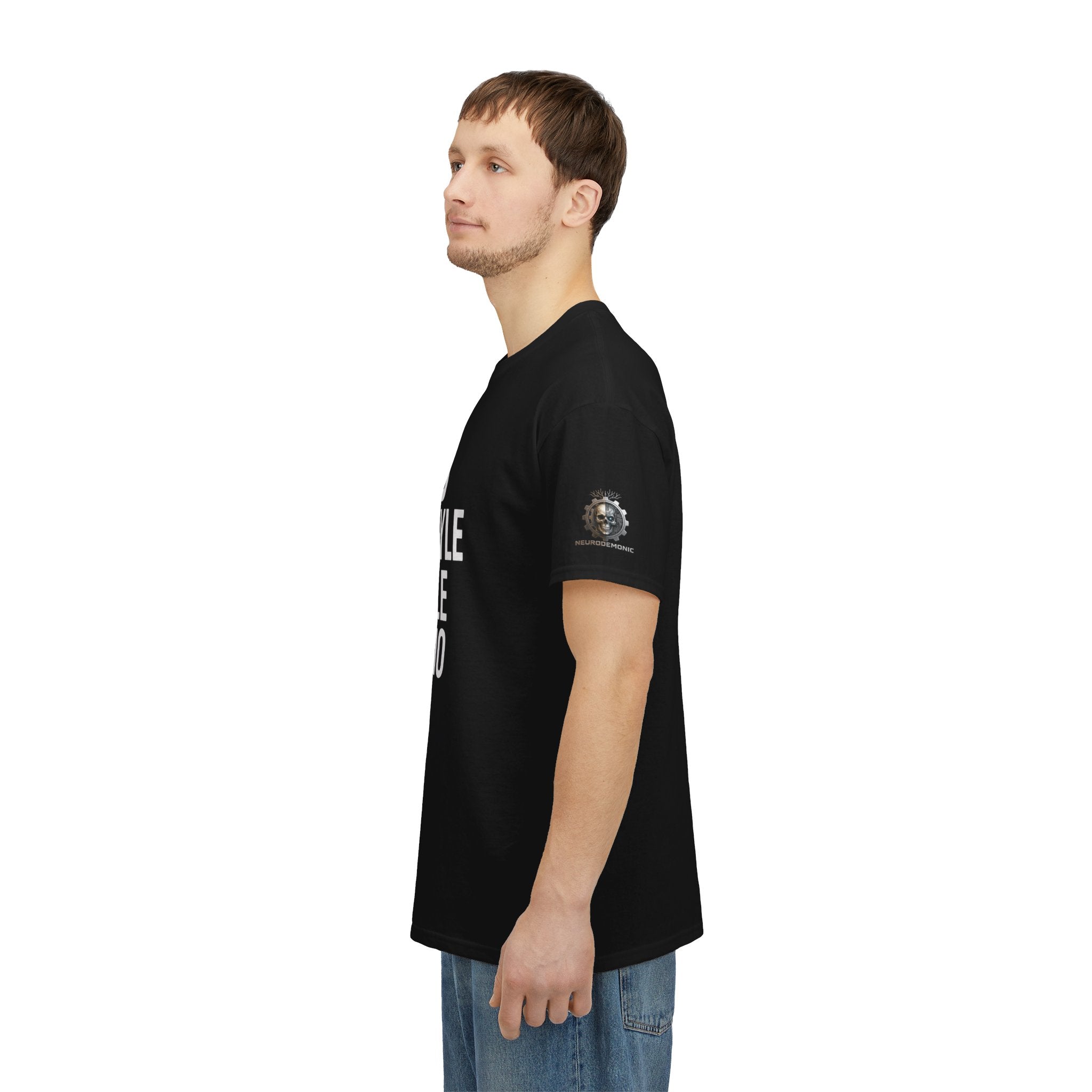 NeuroDemonic Electronic Music Genres T-Shirt — DNB Hardstyle Jungle Techno Graphic Tee