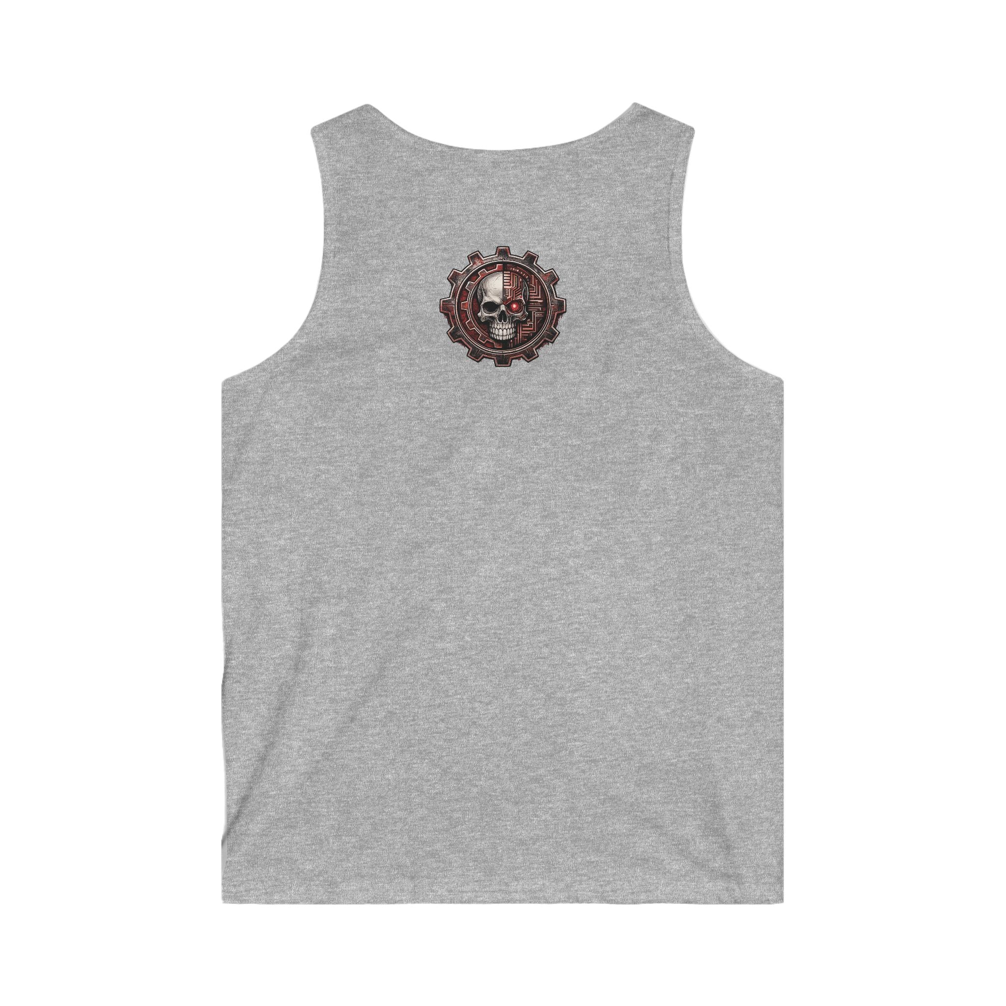NEURODEMONIC™ Graffiti Skull Pentagram Tank Top – DNB Hardstyle Jungle Techno Trapcore Metalcore Streetwear Edition