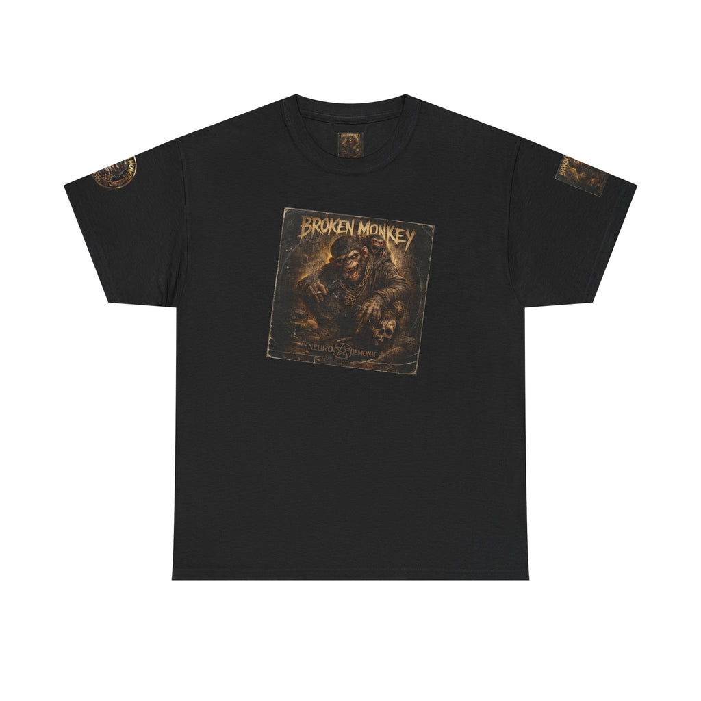 Broken Monkey Limited Edition Concert T-Shirt | Official NeuroDemonic Records Drum and Bass Edition
