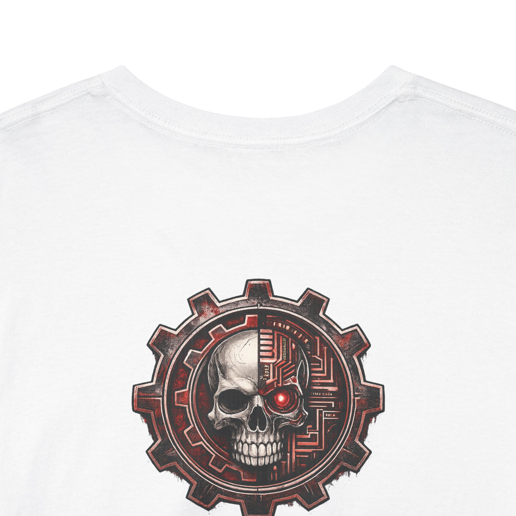 NEURODEMONIC™ Graffiti Skull Pentagram T Shirt | DNB Hardstyle Jungle Techno Trapcore Metalcore Streetwear |Skull Tee — Gildan Graphic Shirt