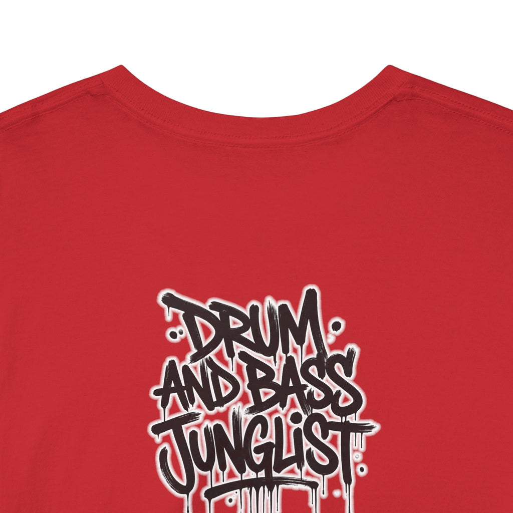 Junglist Militia™ Since 1996 | Drum & Bass Junglist Graffiti Gildan Premium Cotton T-Shirt | NeuroDemonic Records Official Streetwear | 10 Colors