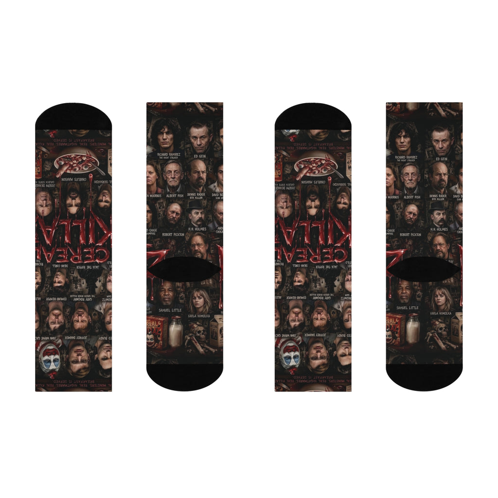 Cereal Killaz Socks – Premium True Crime Collector Edition | NeuroDemonic