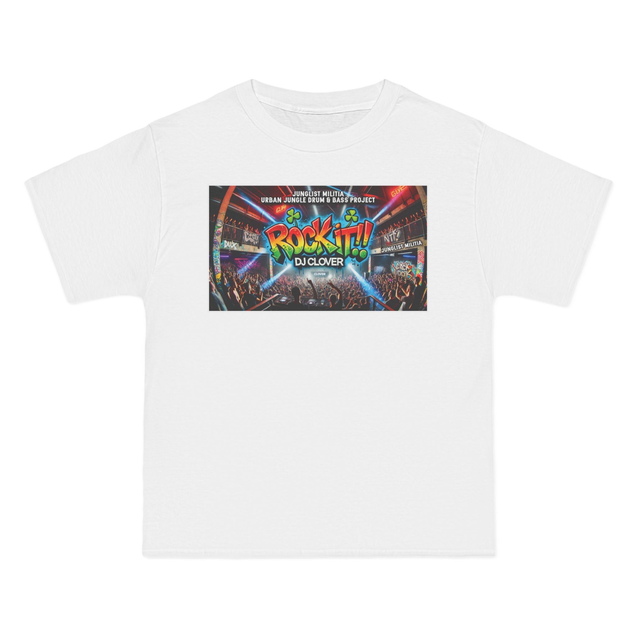 Beefy-T®  ROCK IT DJ CLOVER JUNGLIST MILITIA URBAN JUNGLE DNB PROJECT