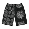 Drum & Bass Junglist Premium Board Shorts – NeuroDemonic Streetwear Edition