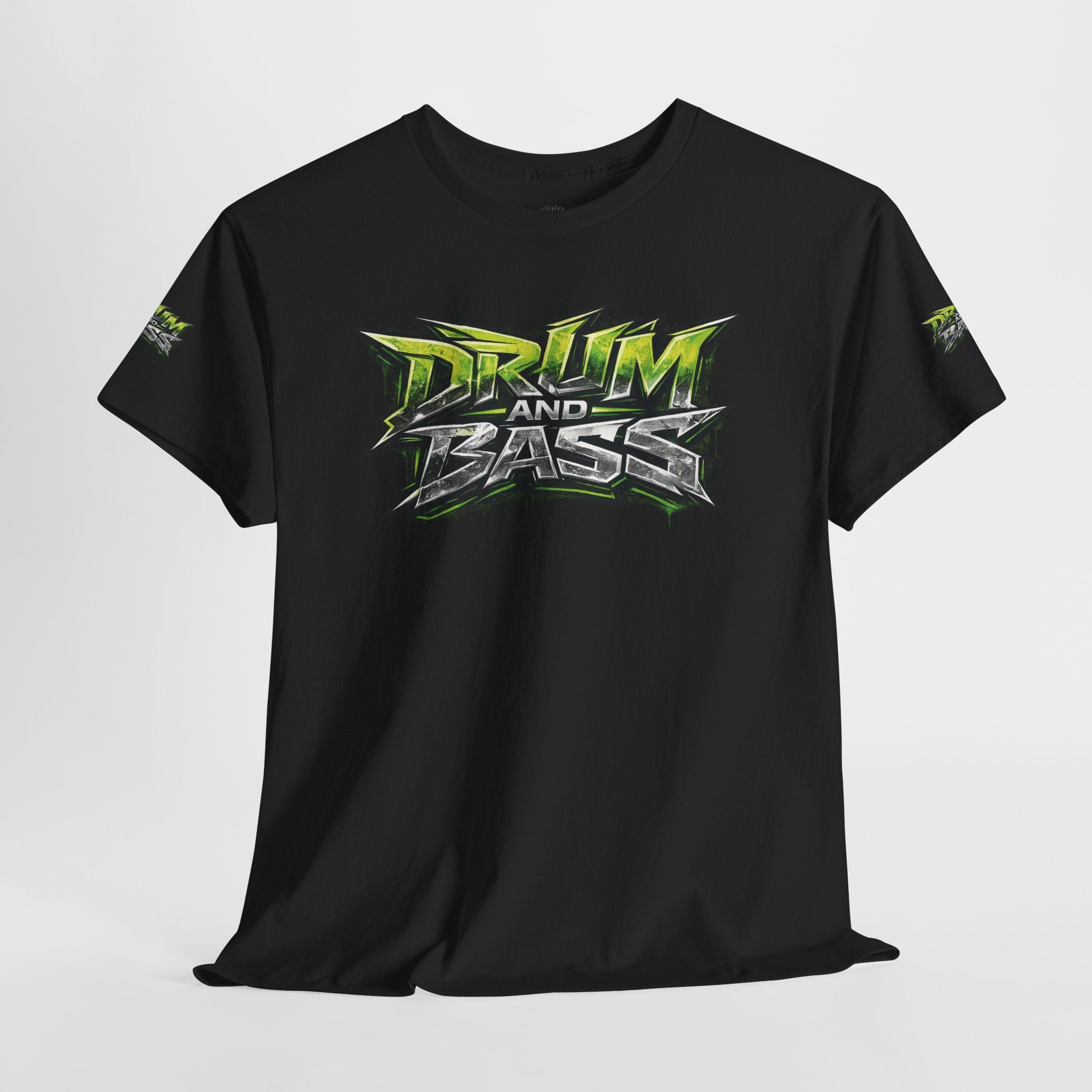 Official NeuroDemonic™ merchandise.  Drum and Bass T-Shirt | Premium Gildan Heavy Cotton DJ, DNB & Junglist Graphic Tee