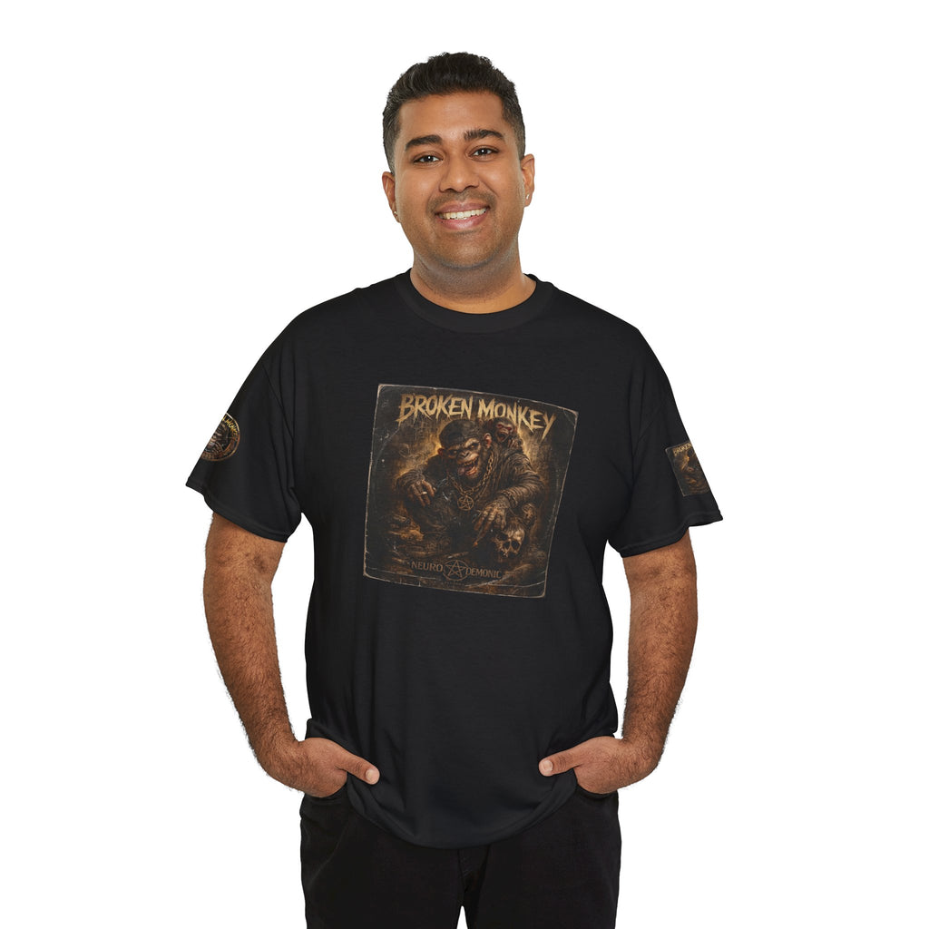 Broken Monkey Limited Edition Concert T-Shirt | Official NeuroDemonic Records Drum and Bass Edition