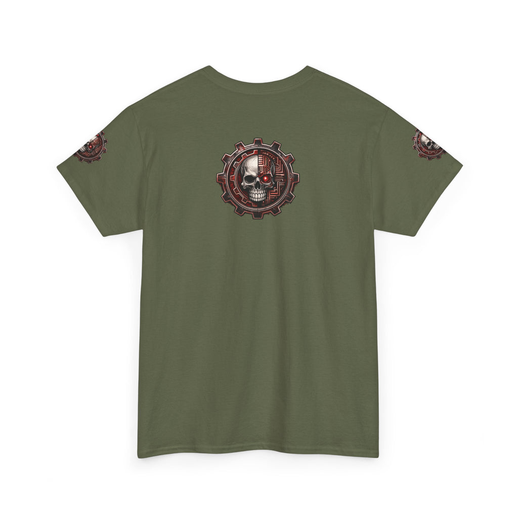 NEURODEMONIC™ Graffiti Skull Pentagram T Shirt | DNB Hardstyle Jungle Techno Trapcore Metalcore Streetwear |Skull Tee — Gildan Graphic Shirt