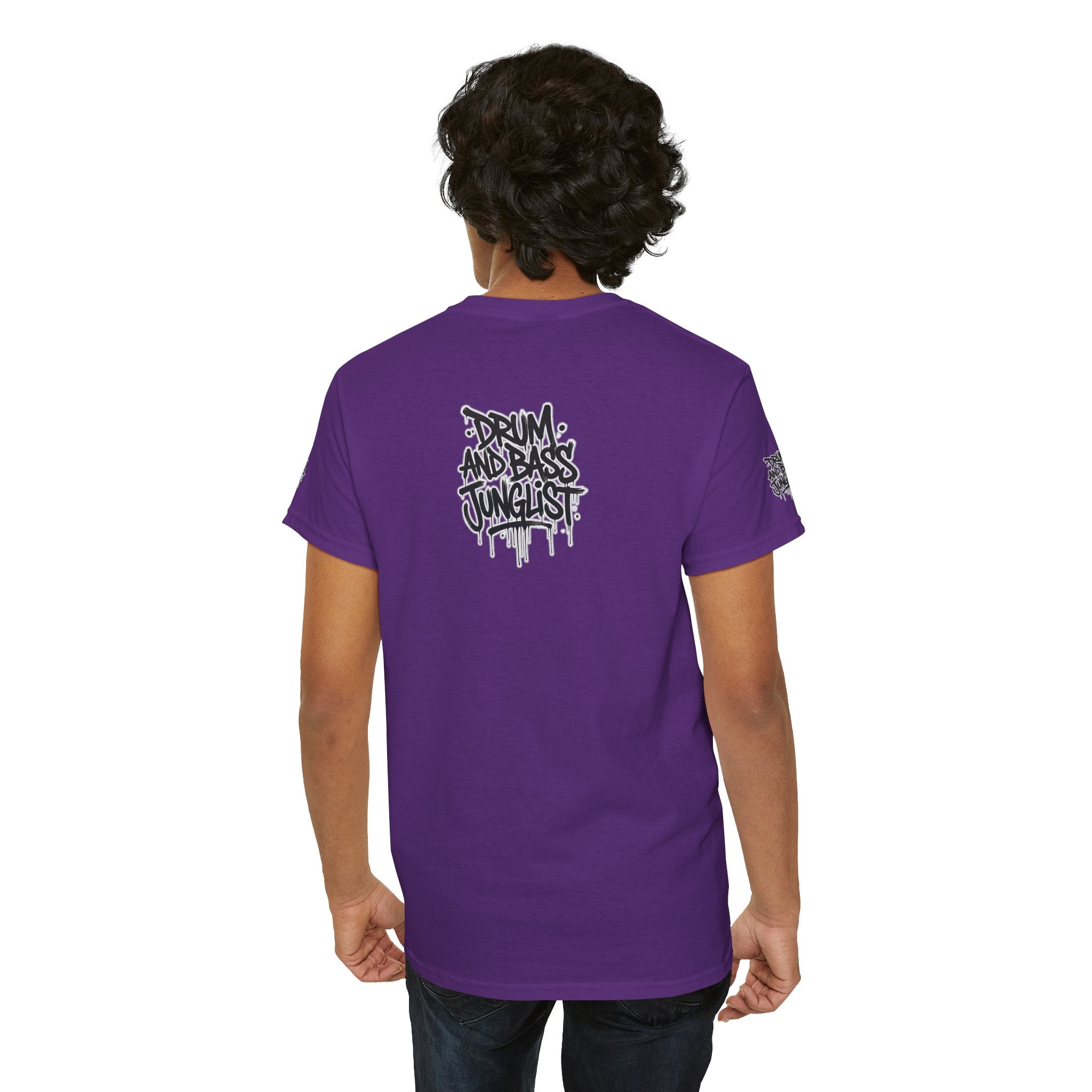 Junglist Militia™ Since 1996 | Drum & Bass Junglist Graffiti Gildan Premium Cotton T-Shirt | NeuroDemonic Records Official Streetwear | 10 Colors