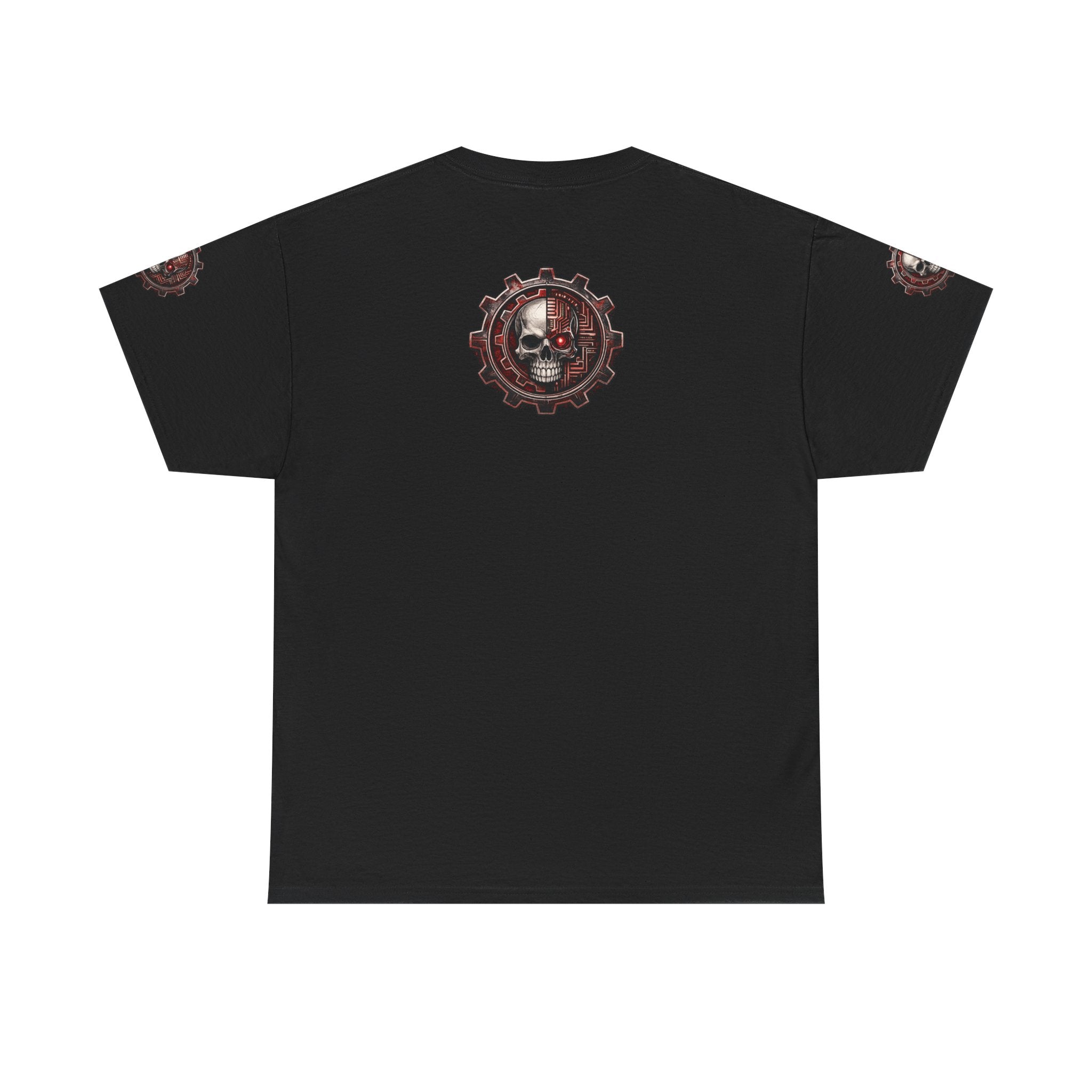 NEURODEMONIC™ Graffiti Skull Pentagram T Shirt | DNB Hardstyle Jungle Techno Trapcore Metalcore Streetwear |Skull Tee — Gildan Graphic Shirt