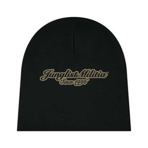 Baby Beanie (AOP)-Junglist Militia Since 1996 2nd Generation Logo