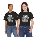 NeuroDemonic Electronic Music Genres T-Shirt — DNB Hardstyle Jungle Techno Graphic Tee