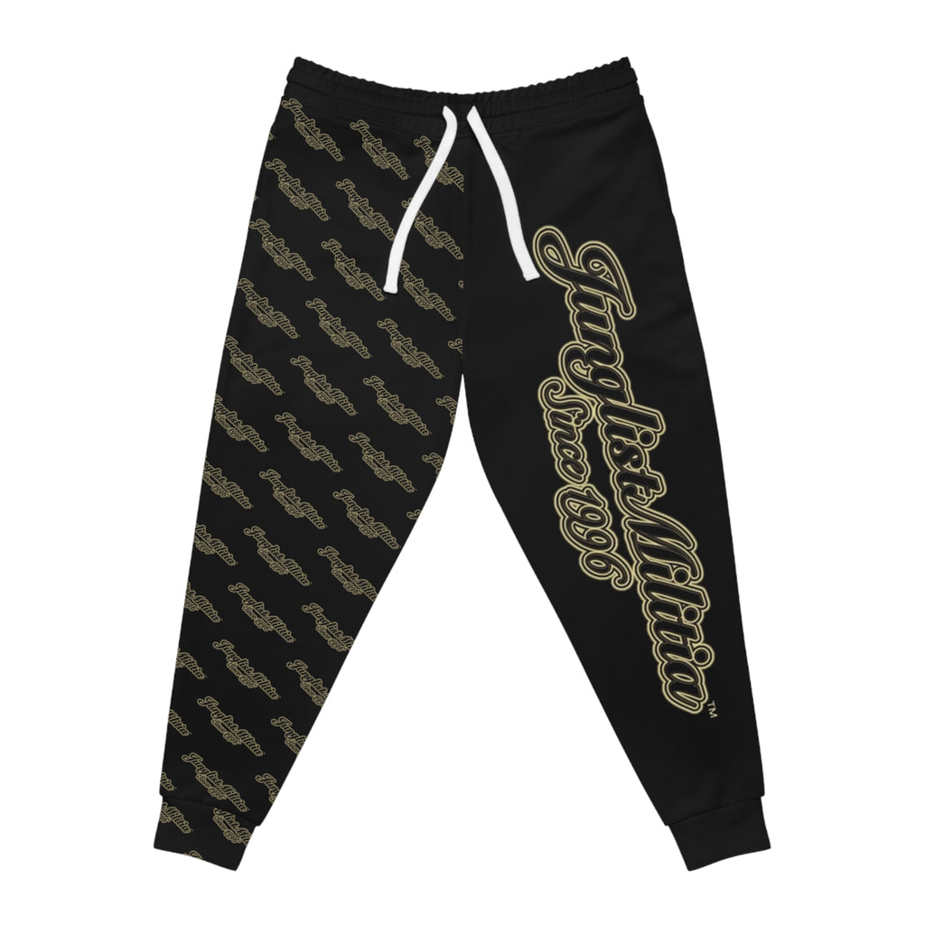 Athletic Joggers (AOP)-Junglist Militia Since 1996 2nd Generation Logo