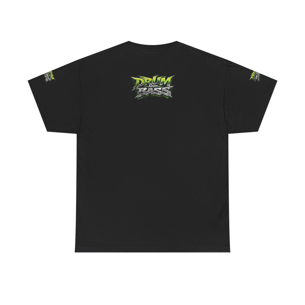 Official NeuroDemonic™ merchandise.  Drum and Bass T-Shirt | Premium Gildan Heavy Cotton DJ, DNB & Junglist Graphic Tee