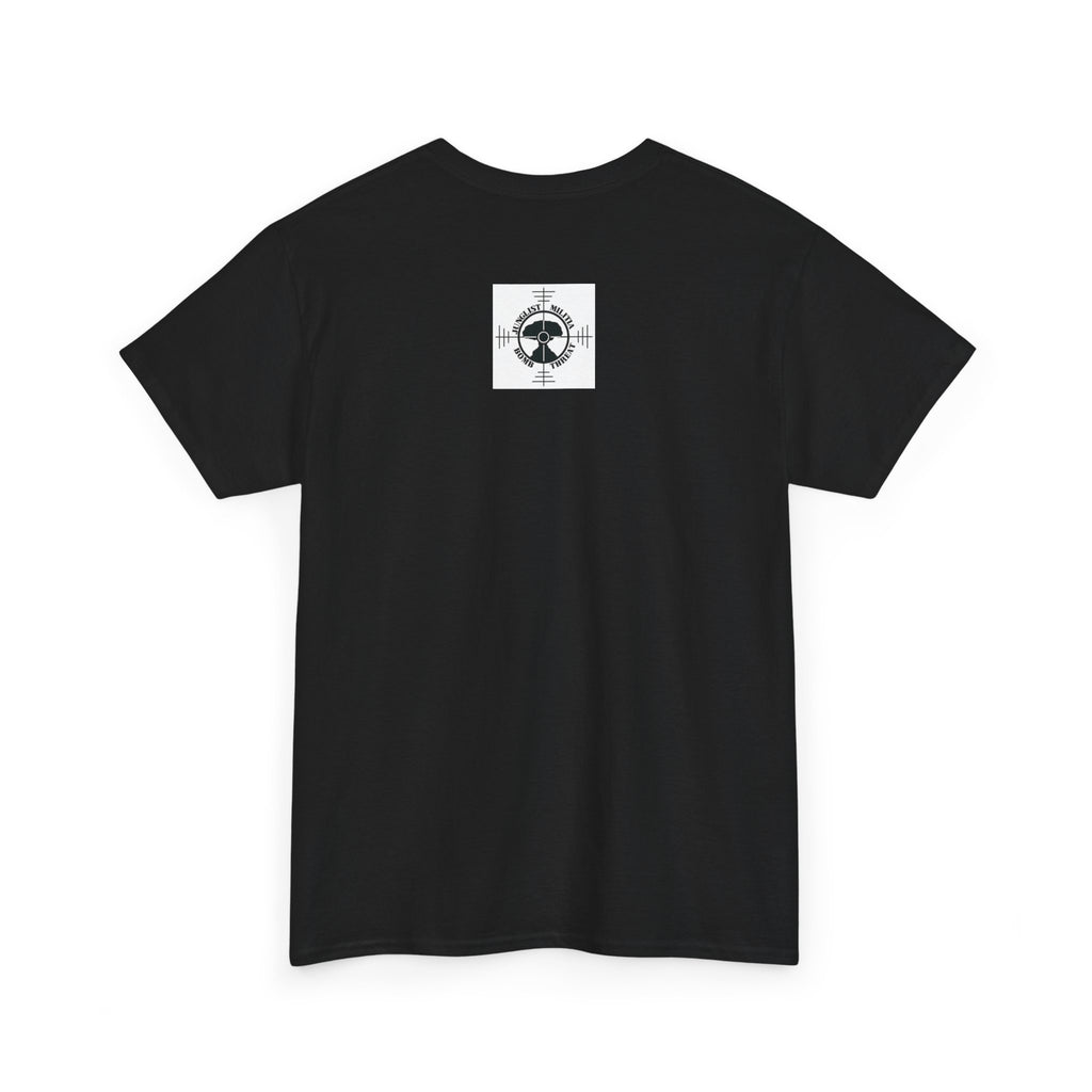 Fuck Terrorism 1st gen. Bomb Threat Logo - Unisex Heavy Cotton Tee - Junglist Militia Since 1996