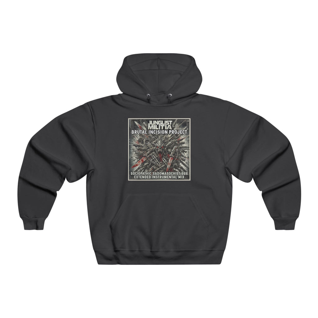 JERZEES NuBlend® Sociopathic Sadomasochist 666- JUNGLIST MILITIA BRUTAL INCISION PROJECT