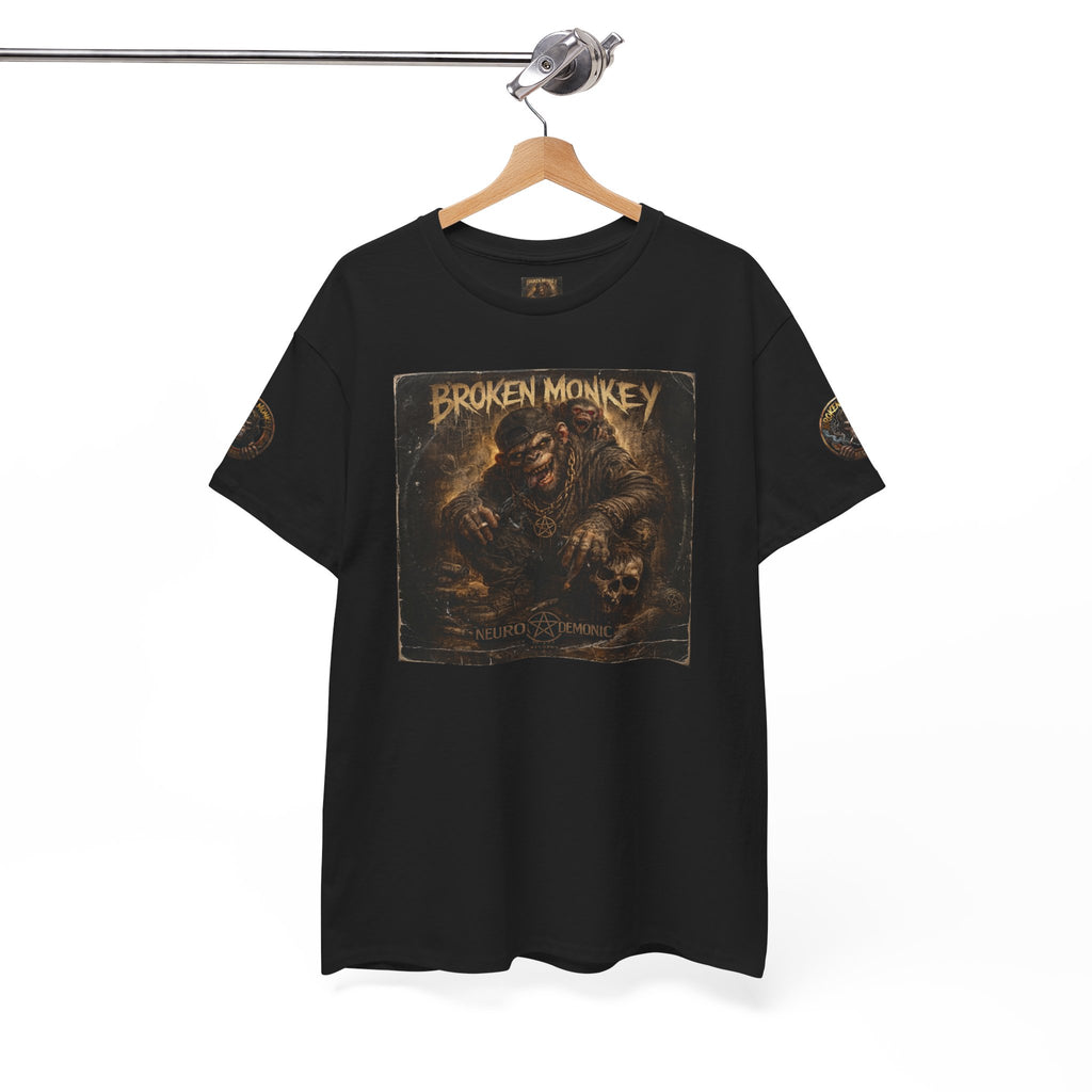 BROKEN MONKEY Vintage Heavyweight - Drum & Bass T-Shirt
