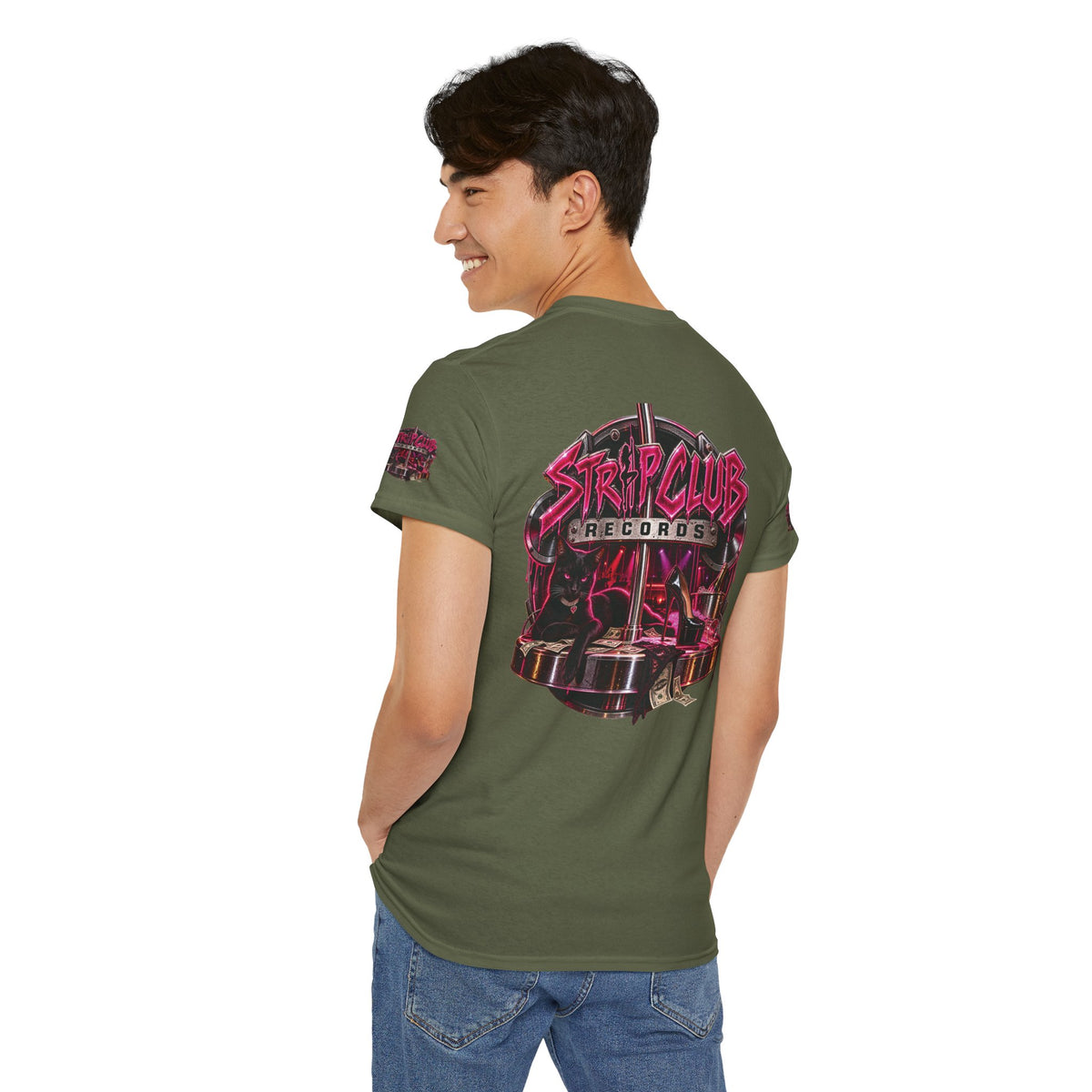 DJ Clover Presents “I Love Them Strippers” - Strip Club Records Official Album T-Shirt