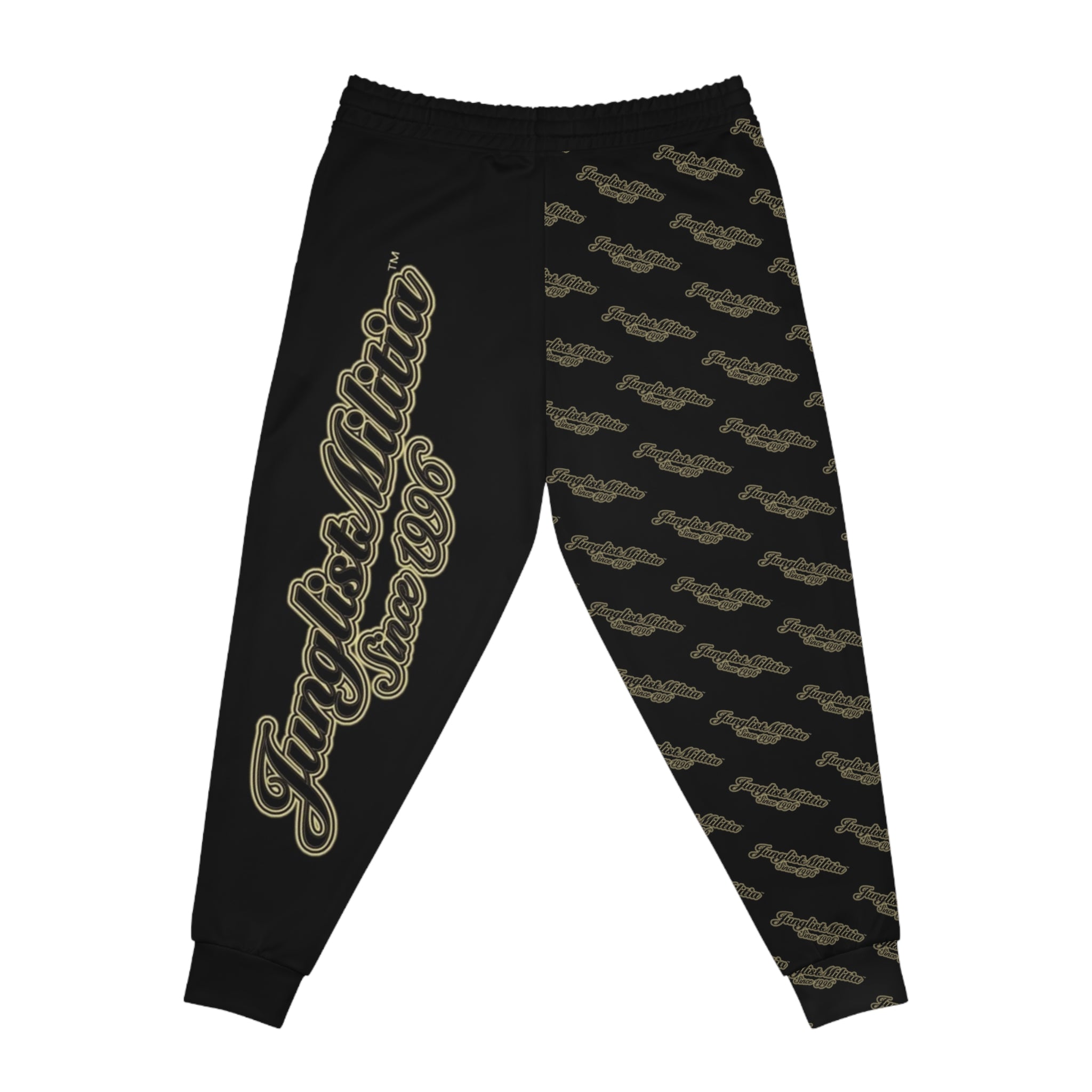 Athletic Joggers (AOP)-Junglist Militia Since 1996 2nd Generation Logo