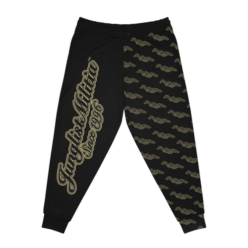 Athletic Joggers (AOP)-Junglist Militia Since 1996 2nd Generation Logo
