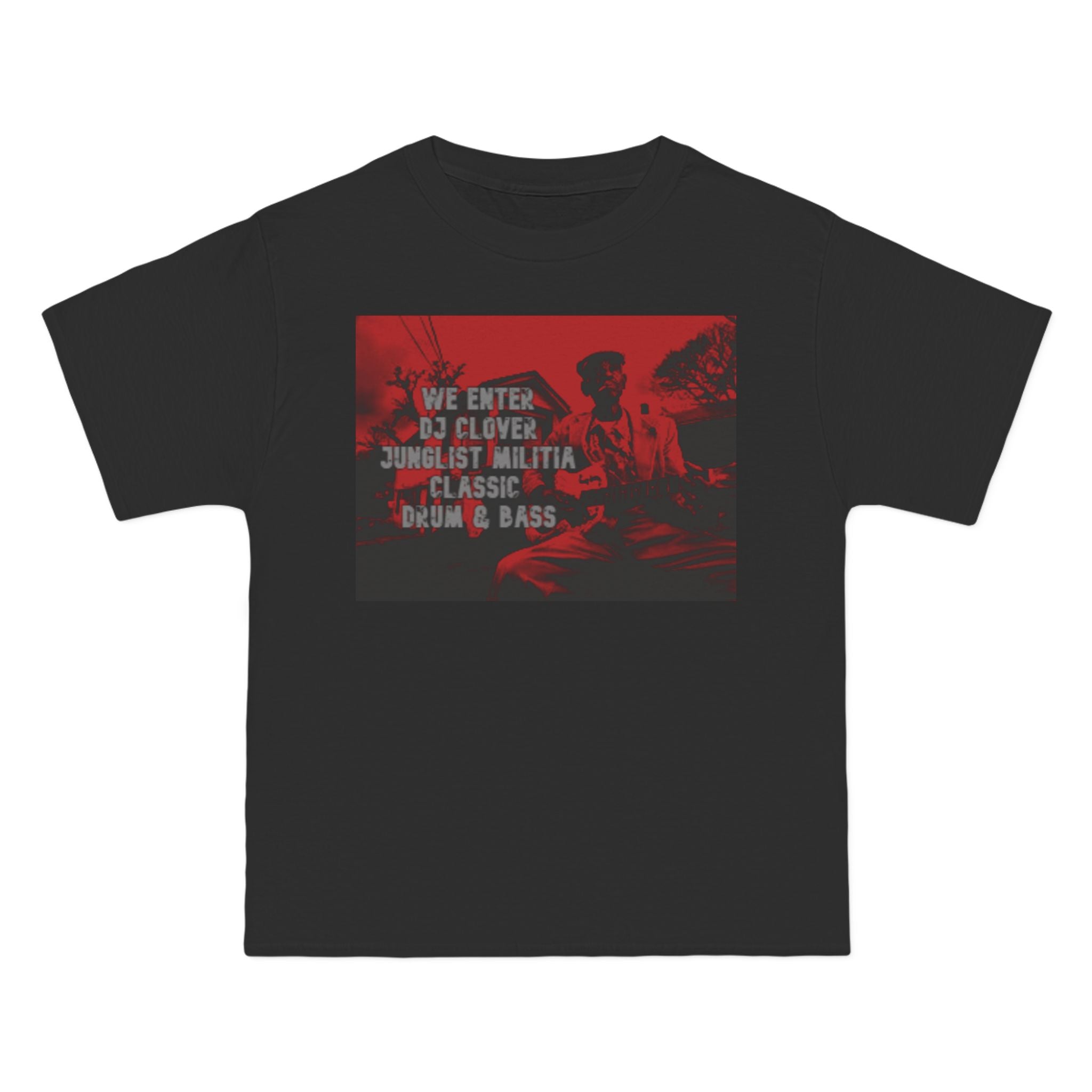Beefy-T® WE ENTER- dj Clover- JUNGLIST MILITIA-CLASSIC DRUM & BASS