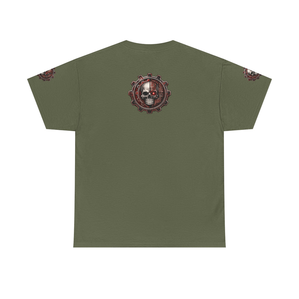 NEURODEMONIC™ Graffiti Skull Pentagram T Shirt | DNB Hardstyle Jungle Techno Trapcore Metalcore Streetwear |Skull Tee — Gildan Graphic Shirt