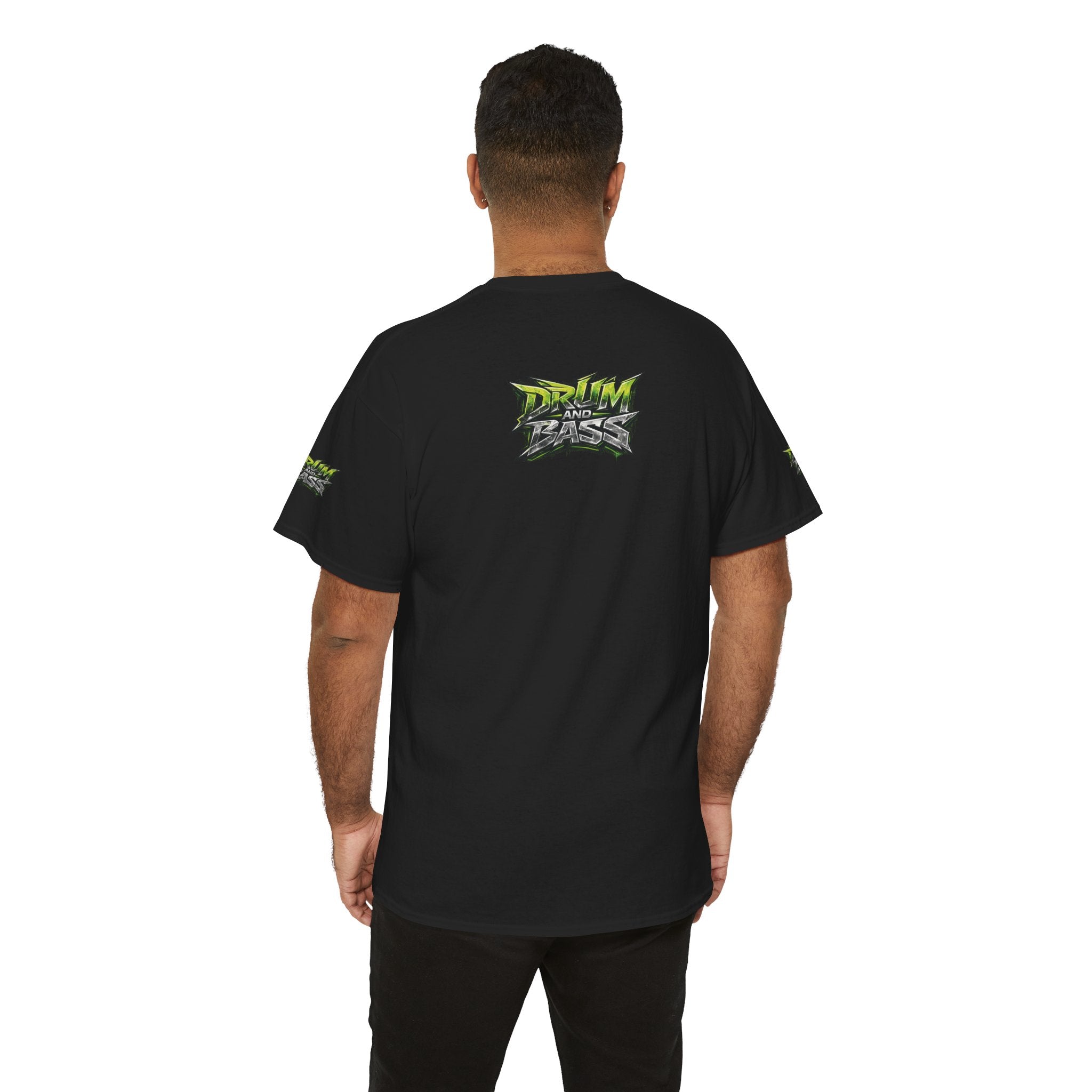 Official NeuroDemonic™ merchandise.  Drum and Bass T-Shirt | Premium Gildan Heavy Cotton DJ, DNB & Junglist Graphic Tee