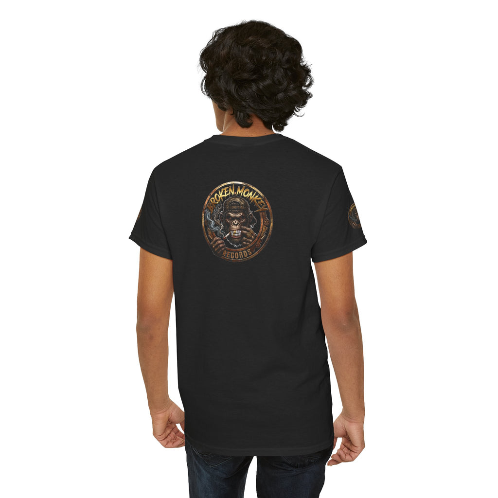 BROKEN MONKEY Vintage Heavyweight - Drum & Bass T-Shirt