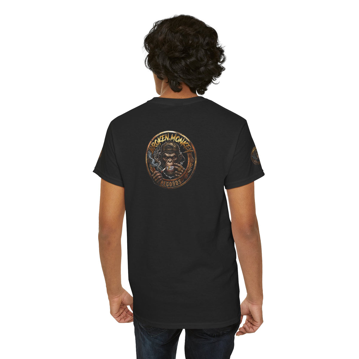 BROKEN MONKEY Vintage Heavyweight - Drum & Bass T-Shirt