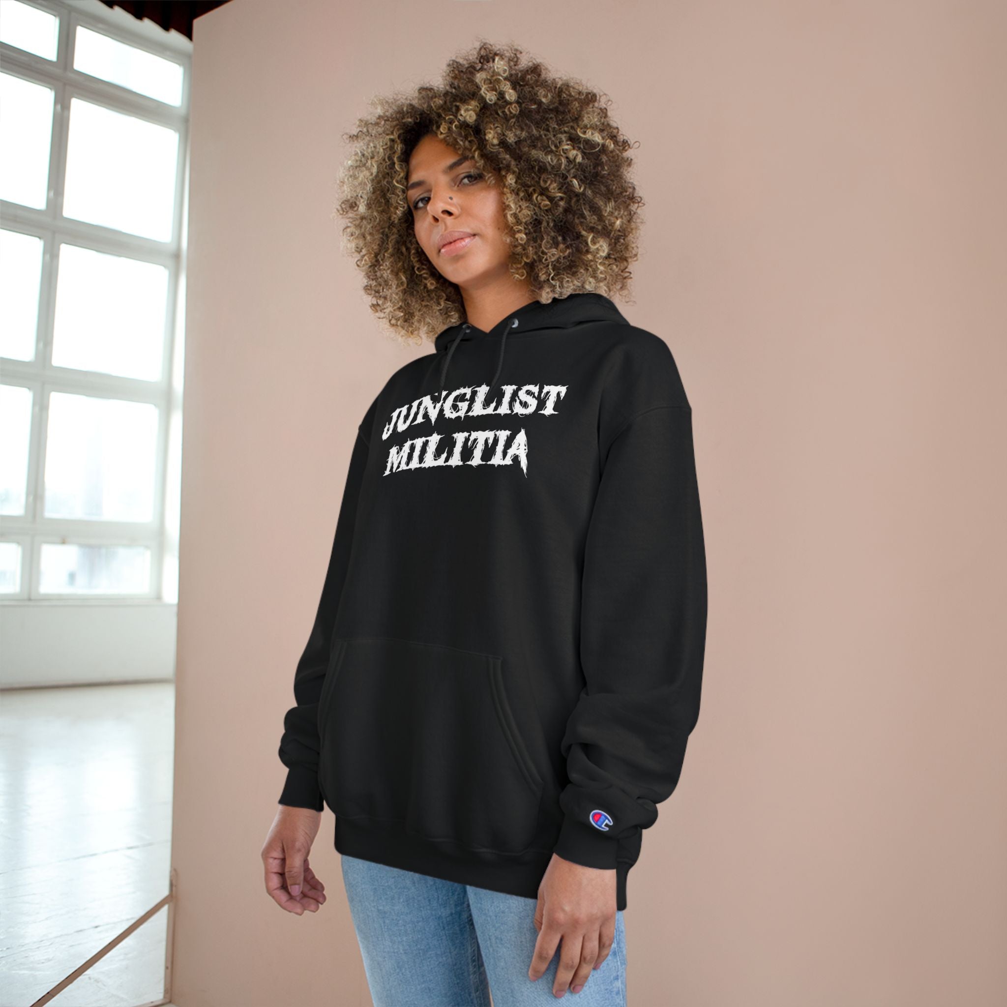 Champion Hoodie- JUNGLIST MILITIA