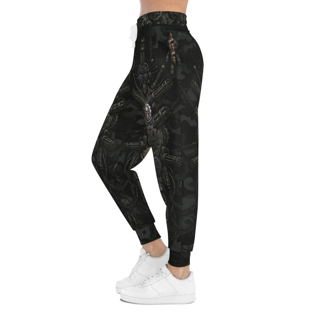 NeuroDemonic Infernal Machine Joggers – Premium All-Over Print Streetwear