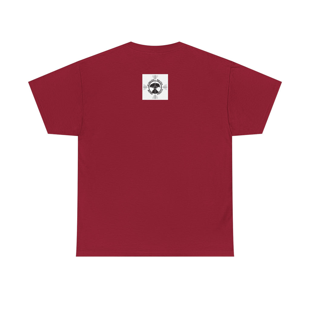 Fuck Terrorism 1st gen. Bomb Threat Logo - Unisex Heavy Cotton Tee - Junglist Militia Since 1996