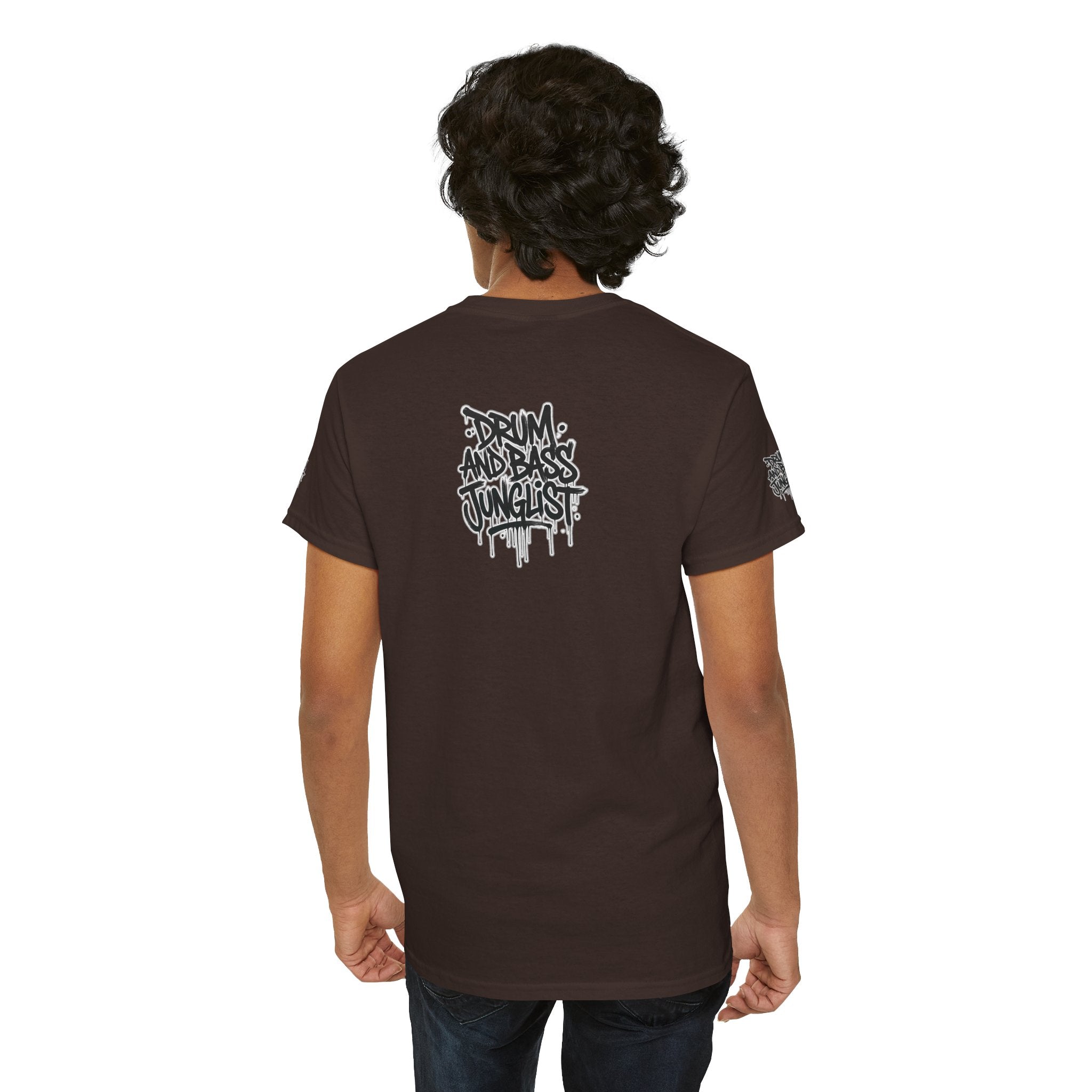Junglist Militia™ Since 1996 | Drum & Bass Junglist Graffiti Gildan Premium Cotton T-Shirt | NeuroDemonic Records Official Streetwear | 10 Colors