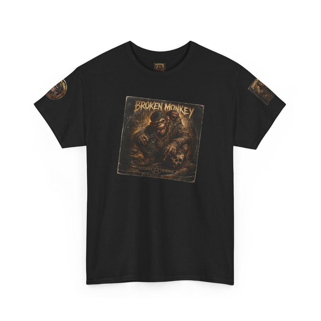 Broken Monkey Limited Edition Concert T-Shirt | Official NeuroDemonic Records Drum and Bass Edition