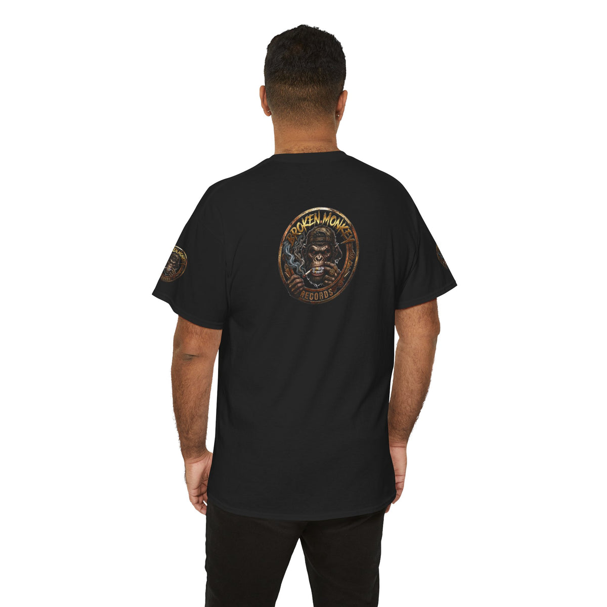 BROKEN MONKEY Vintage Heavyweight - Drum & Bass T-Shirt