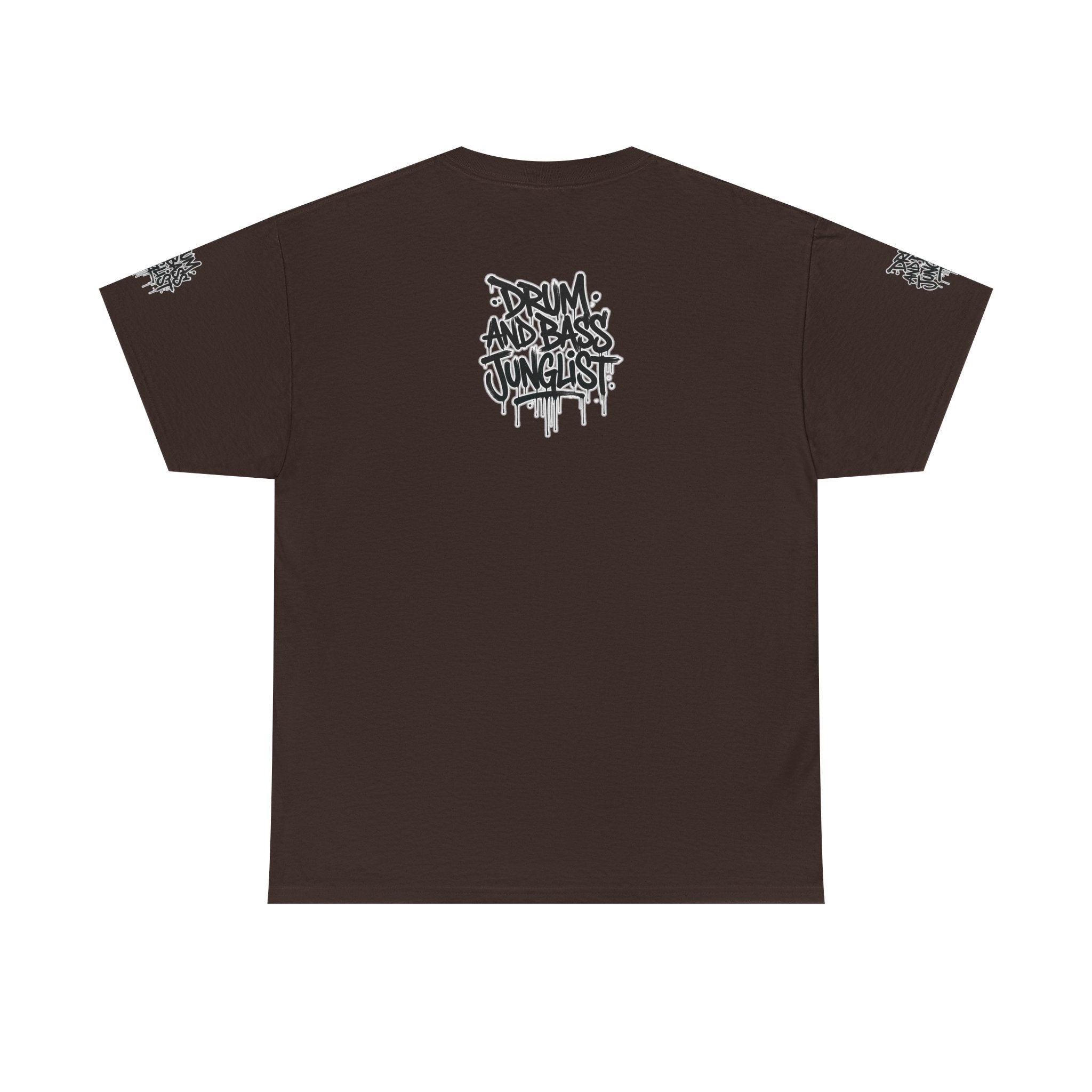 Junglist Militia™ Since 1996 | Drum & Bass Junglist Graffiti Gildan Premium Cotton T-Shirt | NeuroDemonic Records Official Streetwear | 10 Colors
