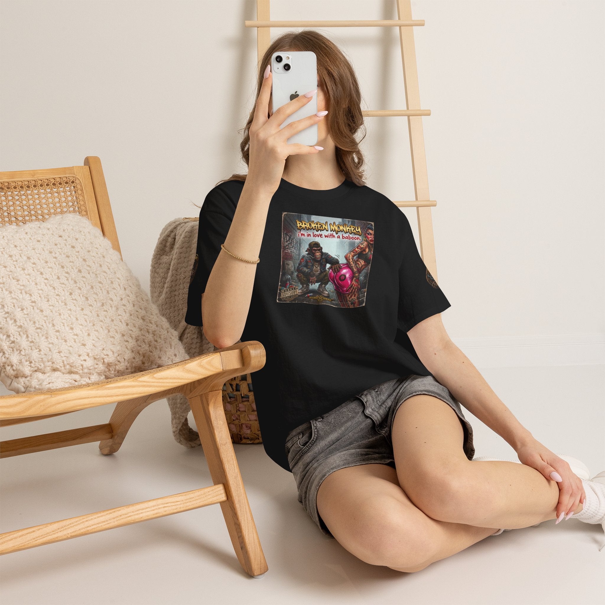Broken Monkey - "Jungle Booty! Shake It For Me!!!" Graphic Shirt | Limited Edition