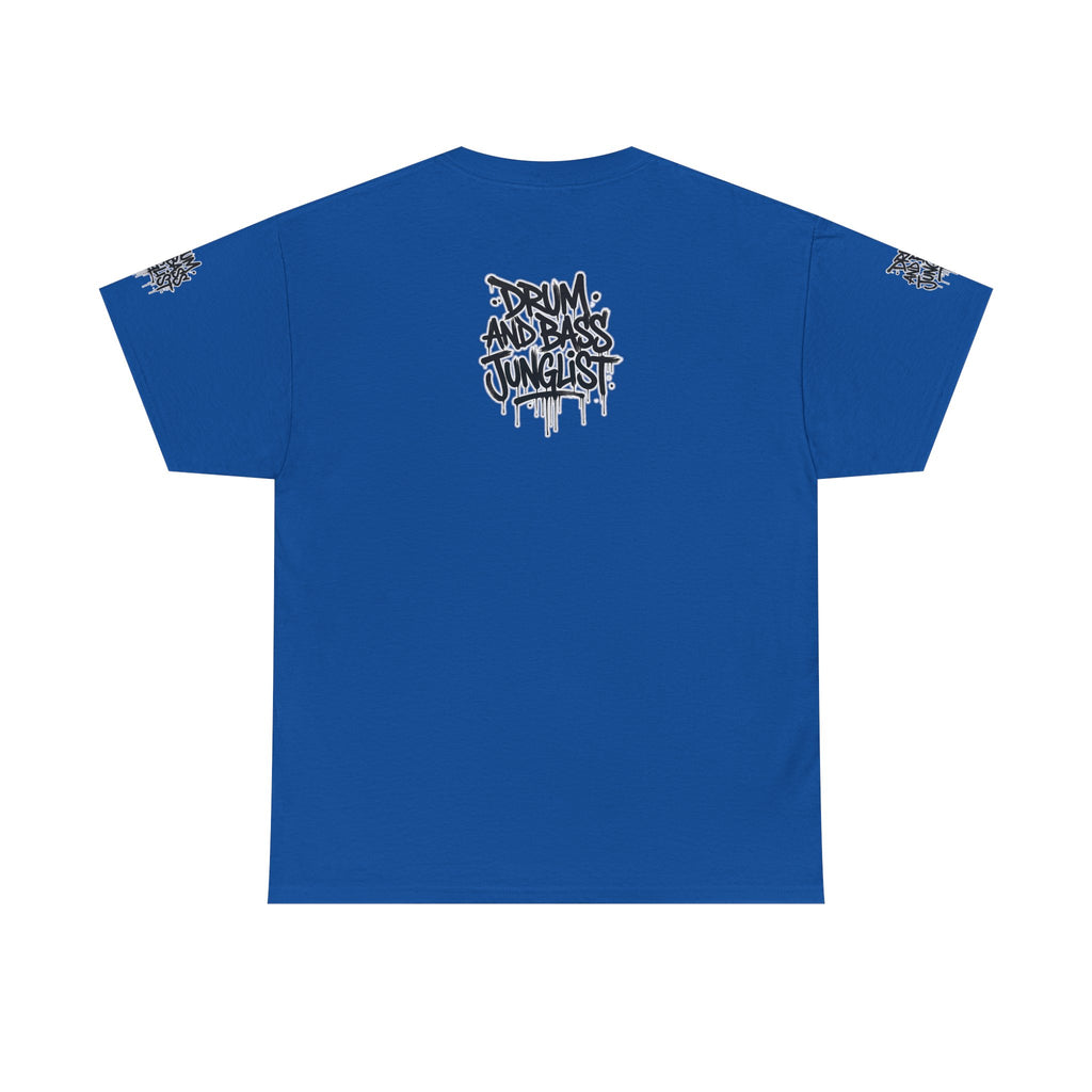 Junglist Militia™ Since 1996 | Drum & Bass Junglist Graffiti Gildan Premium Cotton T-Shirt | NeuroDemonic Records Official Streetwear | 10 Colors