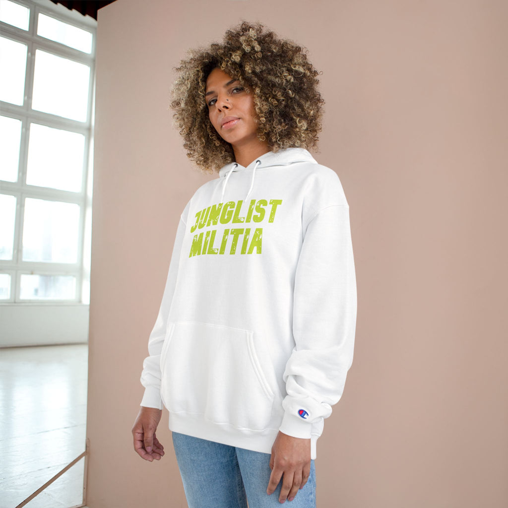 Champion Hoodie- JUNGLIST MILITIA ARMY
