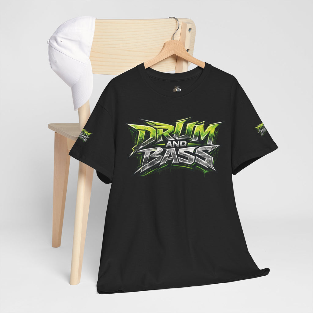 Official NeuroDemonic™ merchandise.  Drum and Bass T-Shirt | Premium Gildan Heavy Cotton DJ, DNB & Junglist Graphic Tee