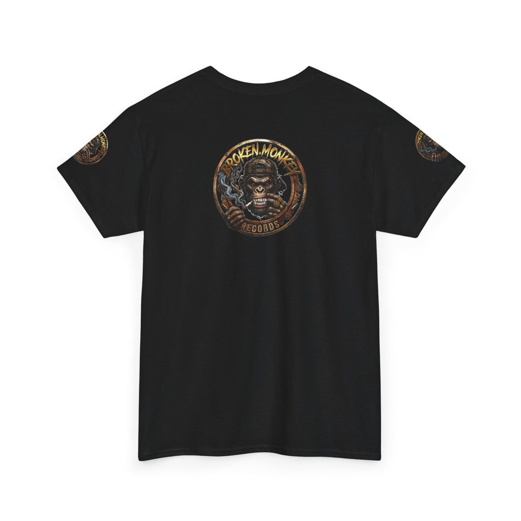 BROKEN MONKEY Vintage Heavyweight - Drum & Bass T-Shirt